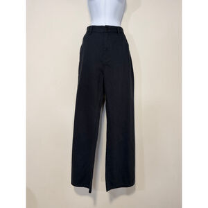 Cotton On Women's Size 8 Black Straight-Leg Chino Pants NWT